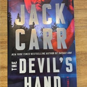 The Devil’s Hand by Jack Carr - Hardcover Thriller - Good Used Condition